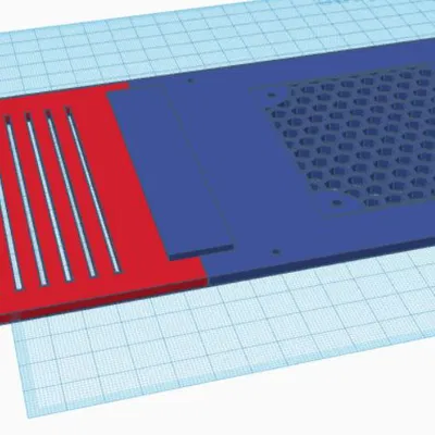 Nắp Che Quạt 80mm Mainboard Neptune 3 (Không Phải Pro)