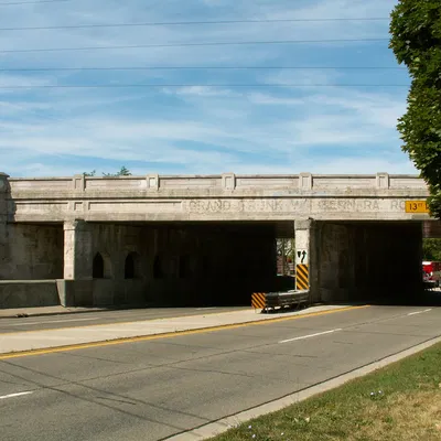 Cầu Đường Sắt Mô Hình Grand Trunk Western