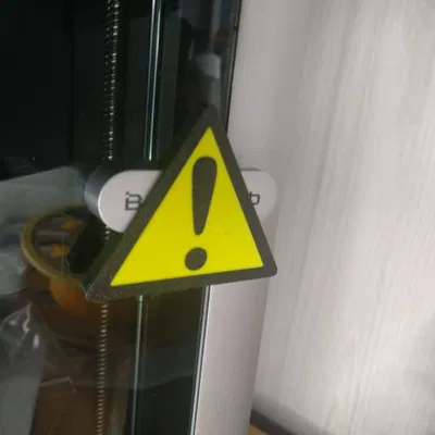 Nắp Tay Nắm Biển Báo / Cảnh Báo X1C / P1S | Đừng Làm Phiền Khi Đang In