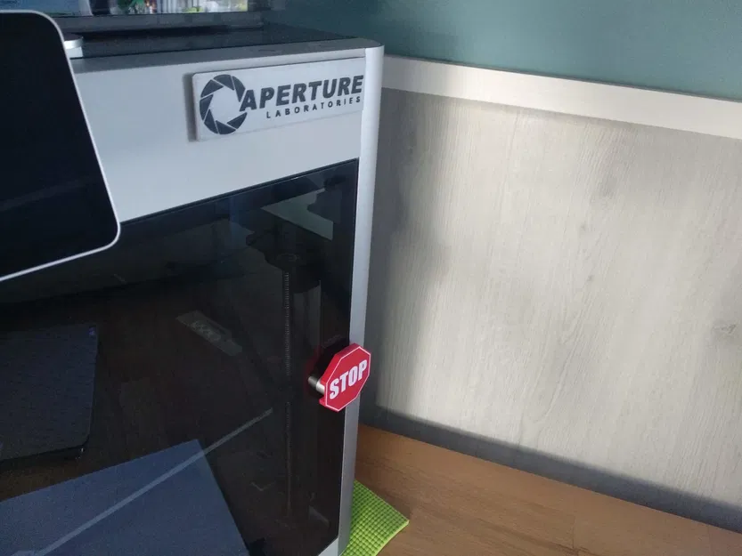 Tay Cầm X1C / P1S Có Biển Báo Dừng | Xin Đừng Làm Phiền Lúc In - Image 3