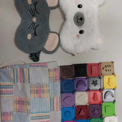 Trò chơi trí nhớ xúc giác Smyslové hmatové pexeso