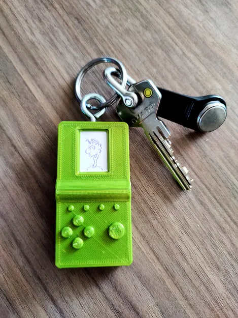 Móc khóa khung ảnh Tetris - Image 1