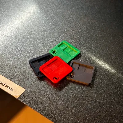 Mẫu kiểm tra độ trong suốt sợi filament (0.2, 0.4, 1.0 & 2.0 mm)