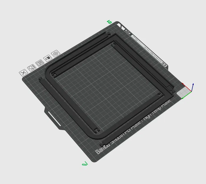 Chân đế kính Bambu Lab P1 / X1 Slim (sửa lỗi Failed to retract) - Image 2