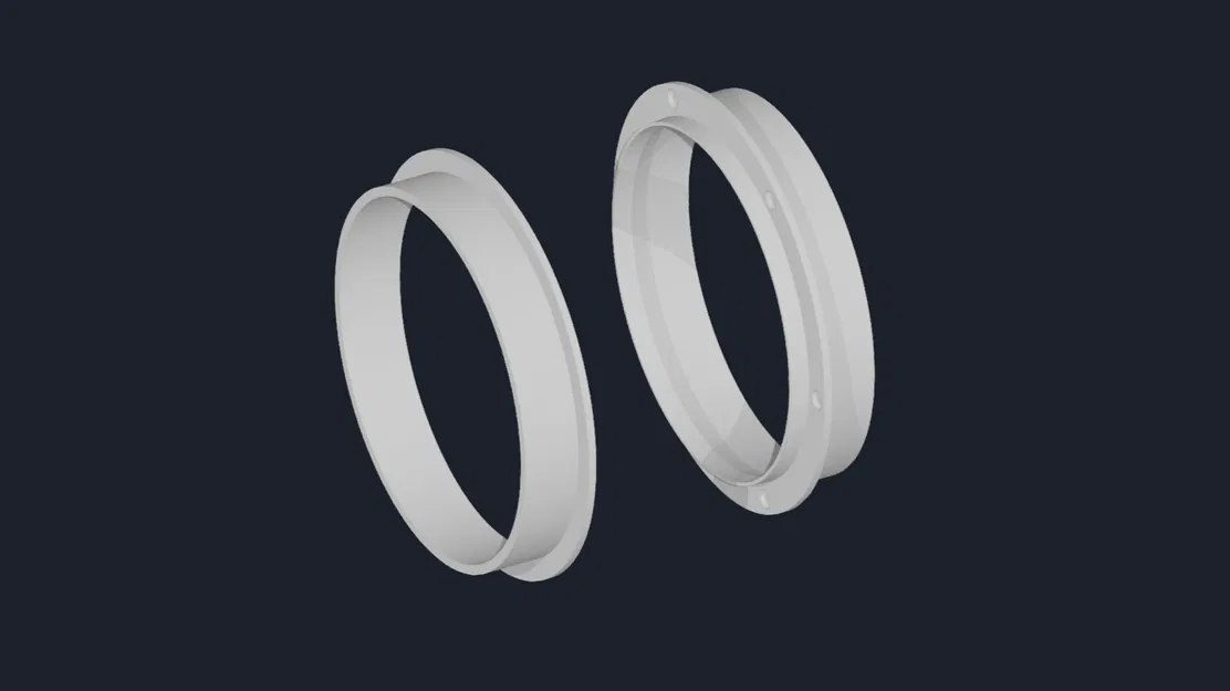 Khớp Nối Ống | Nam Châm | Đầu Chuyển Đổi Ống Dẫn | 100mm 4inch - Image 3