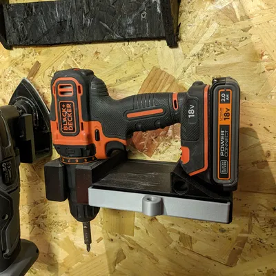 Kệ giữ khoan và hộp đựng đồ gắn tường