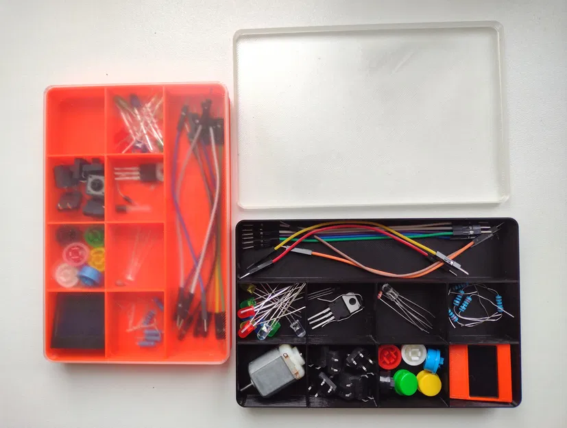 Hộp/Ngăn đựng linh kiện điện tử nhỏ - Image 1