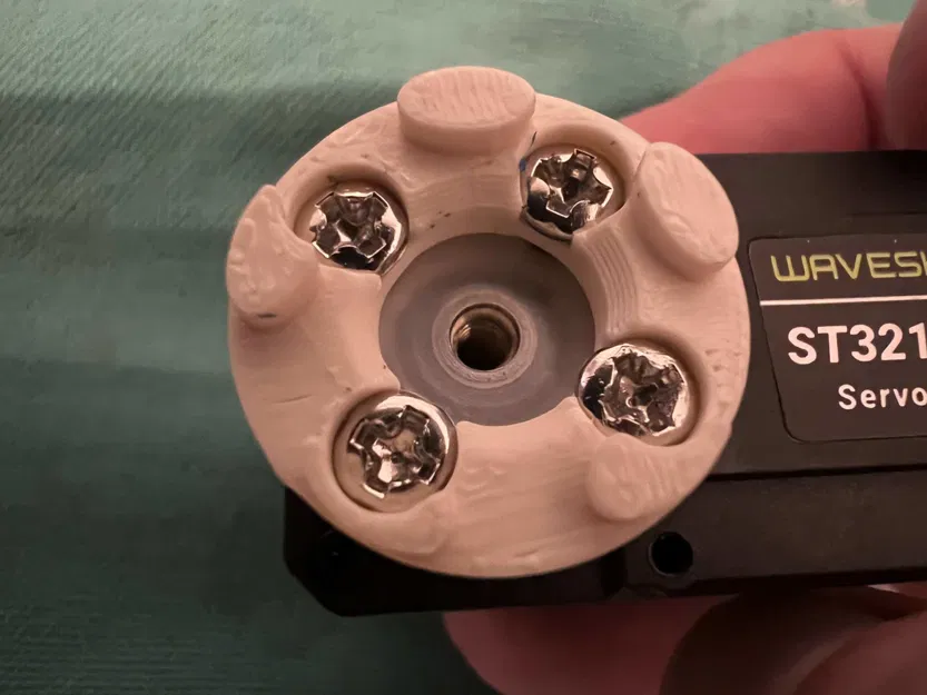 Bộ chuyển đổi servo kỹ thuật số ST3215 sang bánh xe Pololu - Image 1