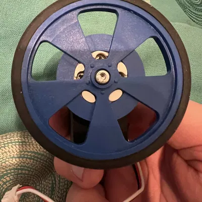 Bộ chuyển đổi servo kỹ thuật số ST3215 sang bánh xe Pololu