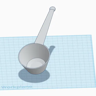 Muỗng Đong 0.8 Deciliters Tay Cầm Dài