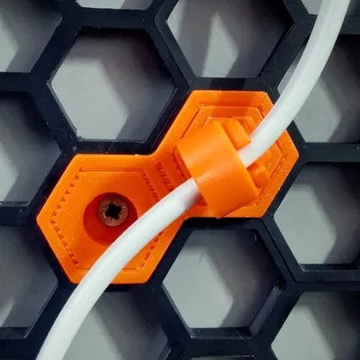 Kẹp giữ/Tổ chức cáp cho tường tổ ong (móc) CẬP NHẬT