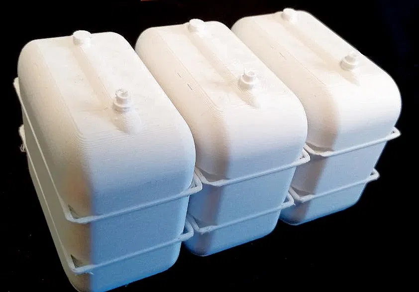 Mô hình xe tăng dầu sưởi tỉ lệ 1:10 - Image 1