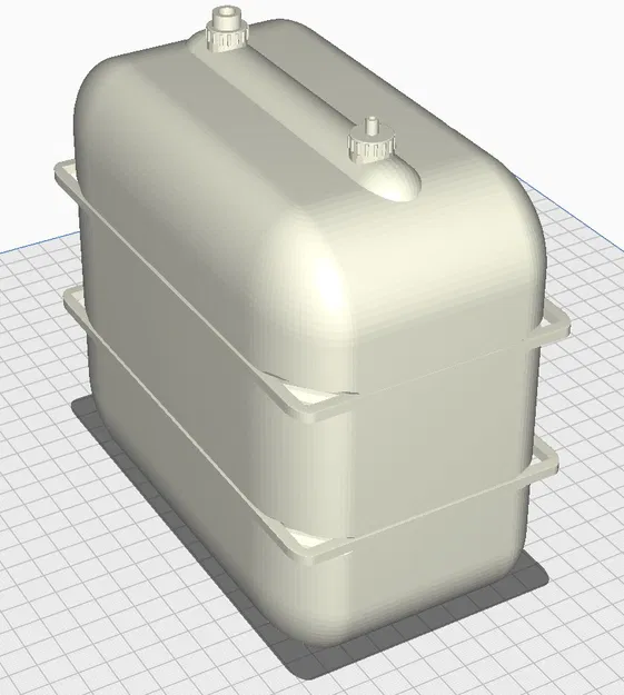 Mô hình xe tăng dầu sưởi tỉ lệ 1:10 - Image 2