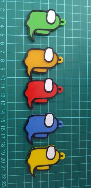 Móc Khóa Ma Trong Among Us - Image 1