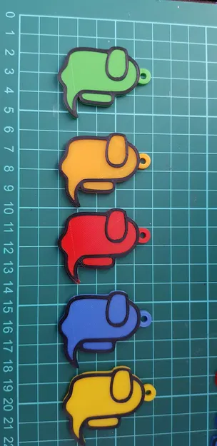 Móc Khóa Ma Trong Among Us - Image 2