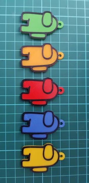 Móc khóa Phi hành đoàn Among Us - Image 2