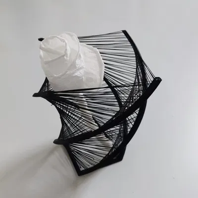 Kệ Cắm Hoa Dây Thừng Kiểu Xoắn Ốc Độc Đáo