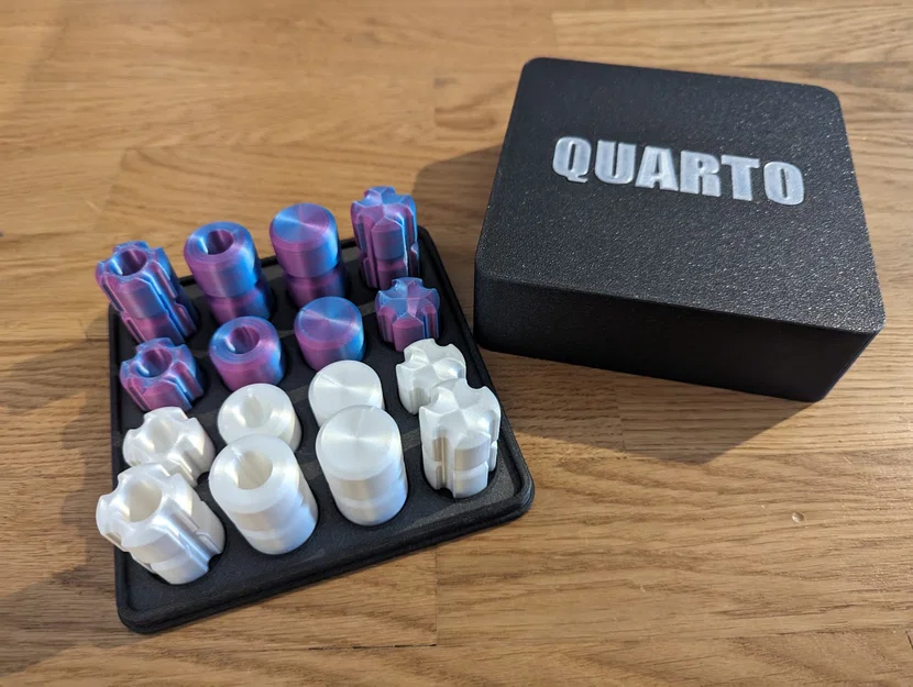 Bộ Cờ Quarto Có Hộp Đựng Du Lịch - Image 1