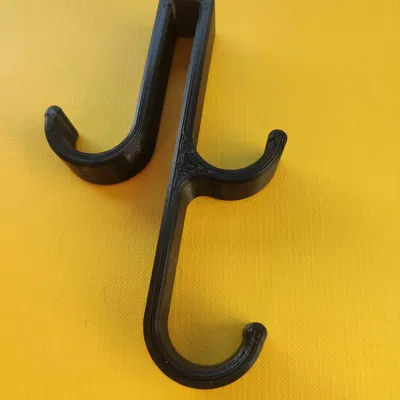 Móc Treo Cửa Kính Phòng Tắm (Cạnh Bo Tròn)