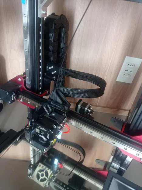 Dây Xích và Dây Dẫn Cáp Cho Sprite Extruder Ender 3 Pro - Image 4