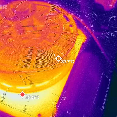 Máy Sấy Sợi In Bằng Bàn In Tự Làm