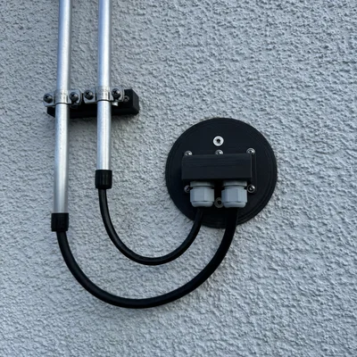 Ống Luồn Dây Điện Cho Gara 90mm