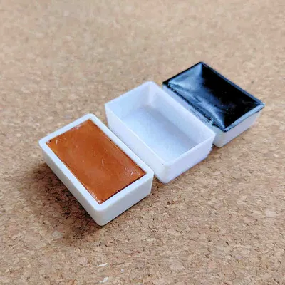 KHAY NỬA VÀ KHAY TRÒN cho Bảng màu màu nước hoặc màu gouache