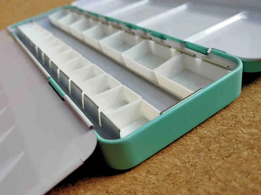 KHAY NỬA VÀ KHAY TRÒN cho Bảng màu màu nước hoặc màu gouache - Image 6