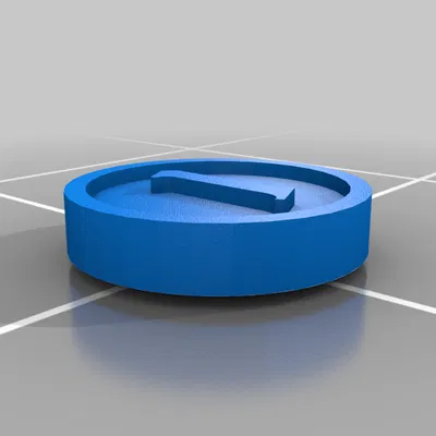 Token Đánh Số Kẻ Thù Gloomhaven - In Resin Phẳng Trên Khay