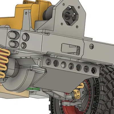 CHẮN BÙN TRƯỚC UNIMOG (CHO XE RC / TRUCK RC)