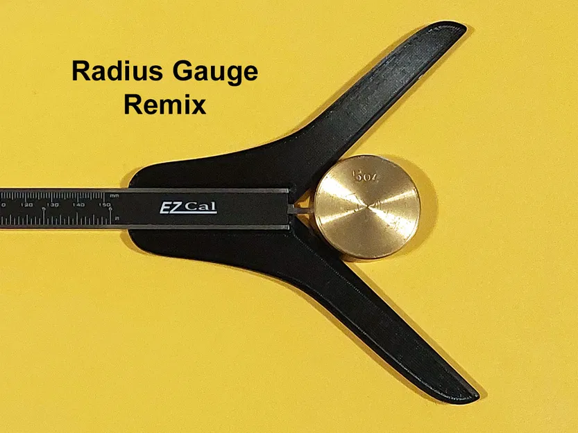 Remix Thước Đo Bán Kính - Độ Khít Cao Hơn, Độ Chính Xác 0.02-0.04mm - Image 1