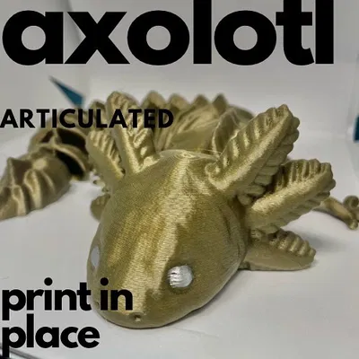 ARTICULATED AXOLOTL