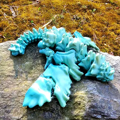 Rồng Tinh Linh Khớp Nối_Rồng Dẻo_Không Cần Support_Dễ In_In Một Lần