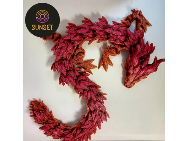 Mô hình RỒNG ĐỘC có khớp nối, mềm dẻo - Image 1