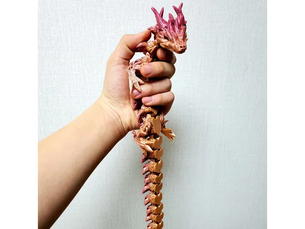 Mô hình RỒNG ĐỘC có khớp nối, mềm dẻo - Image 3