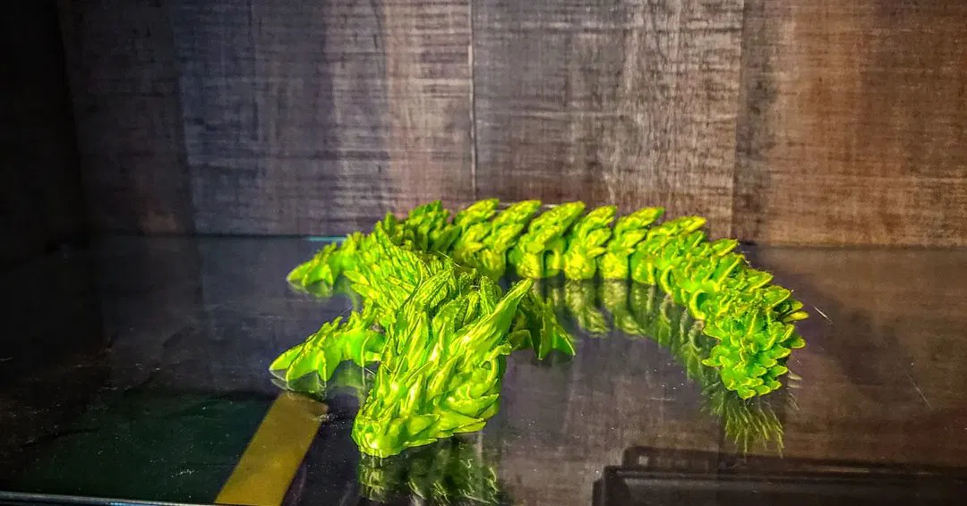 Mô hình RỒNG ĐỘC có khớp nối, mềm dẻo - Image 5