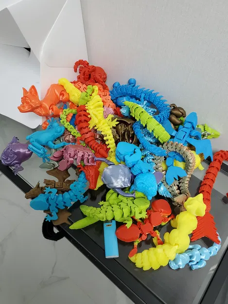 Mô hình RỒNG ĐỘC có khớp nối, mềm dẻo - Image 6