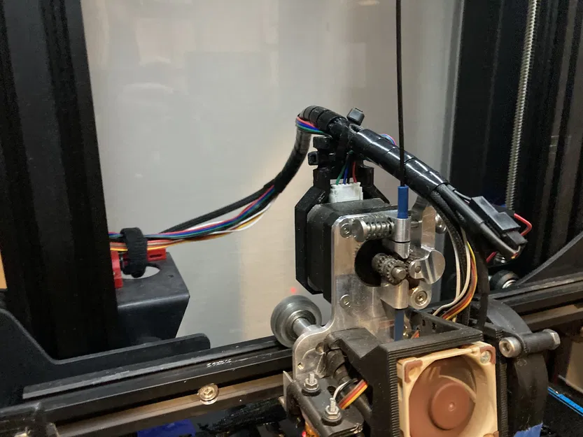 Phụ kiện bảo vệ cáp cho Đầu đùn Microswiss Direct Drive - Image 1