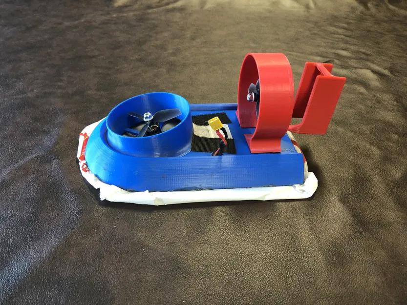 Hovercraft thể thao RC không chổi than đơn giản - Image 2