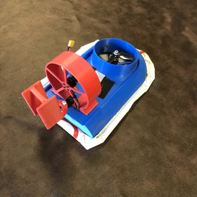 Hovercraft thể thao RC không chổi than đơn giản