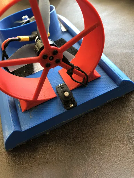 Hovercraft thể thao RC không chổi than đơn giản - Image 6