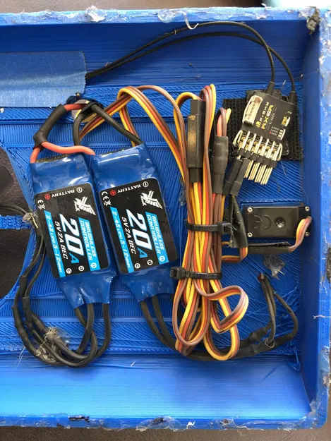 Hovercraft thể thao RC không chổi than đơn giản - Image 7