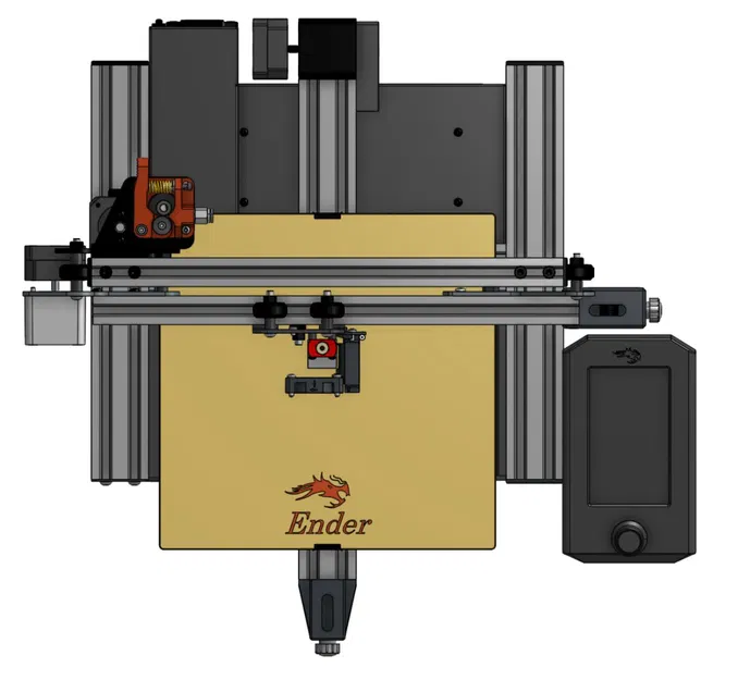 Giá Đỡ Màn Hình LCD Cao Cho Ender3 V2/ Ender3 S1 - Image 2