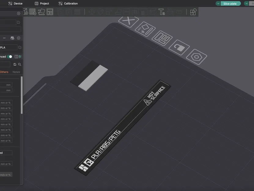 Tấm PEI Vân QR Code Cho Bambu Lab X1C, P1P - Image 2