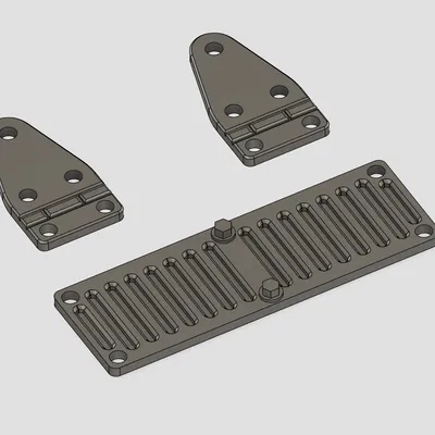 Axial CJ-7 - Nắp Bản Lề & Khe Gió Tỉ Lệ