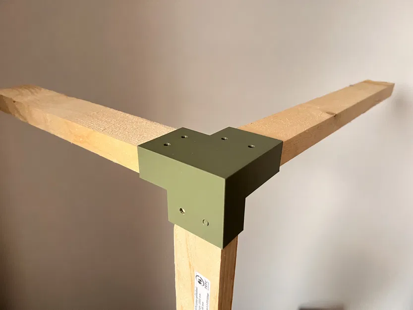 Đầu Nối Góc Cho Thanh Gỗ 24mm x 48mm - Image 1