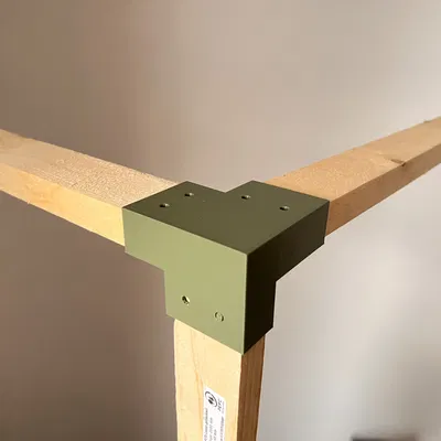 Đầu Nối Góc Cho Thanh Gỗ 24mm x 48mm