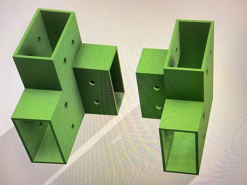 Đầu Nối Góc Cho Thanh Gỗ 24mm x 48mm - Image 2