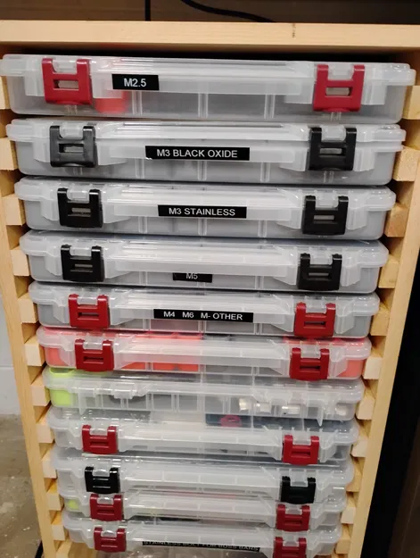 Hộp Đựng Đồ Bộ Phận Nhỏ Dòng Plano 3700 Tối Giản In Nhanh - Image 2