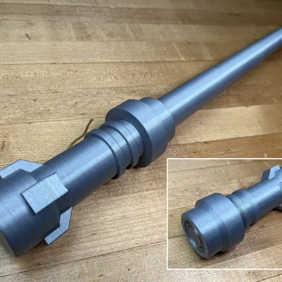 Lightsaber Lego Thu Gọn (In Nguyên Khối)